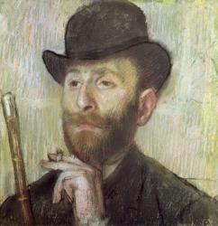 Zachary Zakarian, c.1885 (pastel on board) | Obraz na stenu