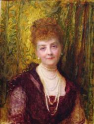 Melanie de Bussiere, Countess of Pourtales, 1897 (oil on canvas) | Obraz na stenu