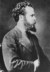 Portrait of Nicolas de Pierola (b/w photo) | Obraz na stenu