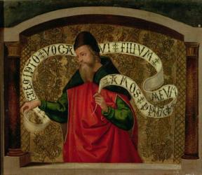 The Prophet Amos, 1535 (oil on panel) | Obraz na stenu