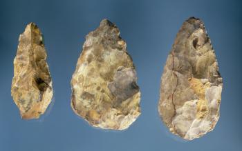 Three flint tools (stone) | Obraz na stenu