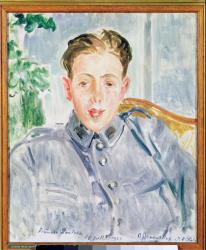 Portrait of Francis Poulenc (1899-1963) 1920 (oil on canvas) | Obraz na stenu