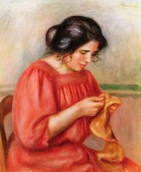 Gabrielle darning, 1908 | Obraz na stenu