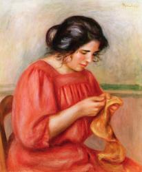 Gabrielle darning, 1908 | Obraz na stenu