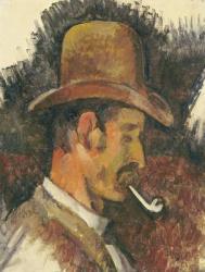 Man with Pipe, 1892-96 (oil on canvas) | Obraz na stenu