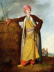 Portrait of an Armenian, 1771 (oil on canvas) | Obraz na stenu