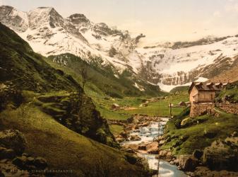 La Cirque, Gavarnie, Pyrenees, France, c.1890-c.1900 | Obraz na stenu