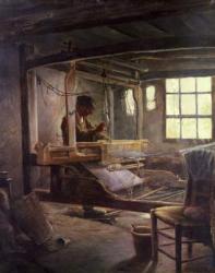 The Breton Weaver, 1888 (oil on canvas) | Obraz na stenu
