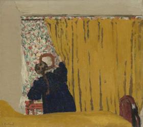 The Yellow Curtain, c.1893 (oil on canvas) | Obraz na stenu