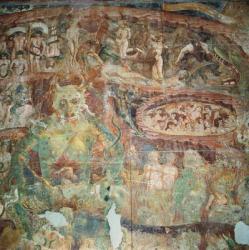 Hell, 1360-70 (fresco) | Obraz na stenu