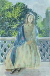 Girl on Balcony, 1900 (oil on canvas) | Obraz na stenu