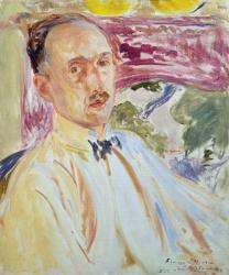 Study for a Portrait of Francois Mauriac, 1923 (oil on card) | Obraz na stenu