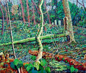 Bow Trench 2, (oil on canvas) | Obraz na stenu