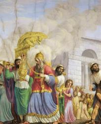 The Ark of the Covenant (fresco) | Obraz na stenu