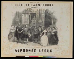 'Lucia de Lammermoor' by Gaetano Donizetti (1797-1848) (litho) | Obraz na stenu
