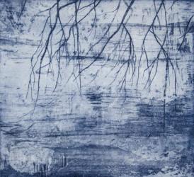 Water, Benmore, 2015, (etching) | Obraz na stenu