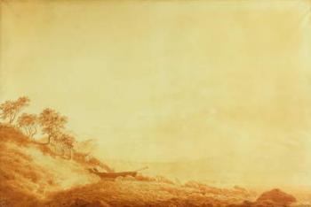 Looking towards Arkona at sunrise, 1801 (ink on paper) | Obraz na stenu