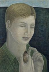 The Young Francis (Boy Holding Bird), 2015 | Obraz na stenu