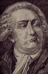 Portrait of Honore Gabriel Riqueti, Count of Mirabeau (1749-91) (engraving) (see 254961) | Obraz na stenu