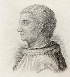 Flavio Biondo, from 'Crabb's Historical Dictionary', published 1825 (litho) | Obraz na stenu