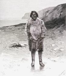 Traditional Eskimo dress, from 'The English Illustrated Magazine', 1891-92 (litho) | Obraz na stenu