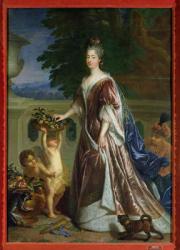 The Duchess of Maine (1676-1753) (oil on canvas) | Obraz na stenu
