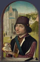 Portrait of a Young Man, c.1480 (oil on panel) | Obraz na stenu