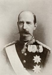 George I, King of Greece, from 'The Year 1912', published London, 1913 (b/w photo) | Obraz na stenu