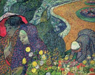 Ladies of Arles (Memories of the Garden at Etten), 1888 (oil on canvas) | Obraz na stenu