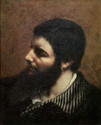 Self Portrait with Striped Collar (oil on canvas) | Obraz na stenu