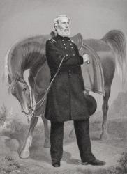 Portrait of General Edwin Vose Sumner (1797-1863) (litho) | Obraz na stenu