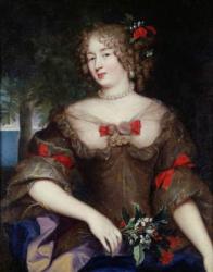 Francoise de Sevigne (1646-1705) Countess of Grignan (oil on canvas) | Obraz na stenu