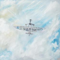 Supermarine Spitfire, 2014, (Oil on Canvas) | Obraz na stenu