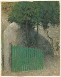 The Gate, c.1892 (pastel on paper) | Obraz na stenu