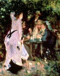 In the Garden, or Under the Trees of the Moulin de la Galette, 1875 (oil on canvas) | Obraz na stenu