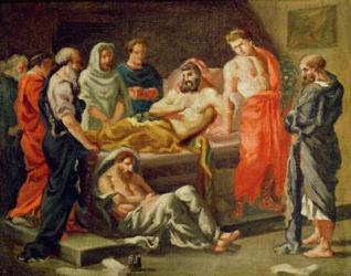 The Death of Marcus Aurelius (sketch), c.1843 | Obraz na stenu