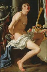Martyrdom of St. Sebastian (oil on canvas) | Obraz na stenu