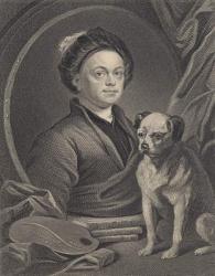Self Portrait, engraved by J. Mollison (engraving) | Obraz na stenu