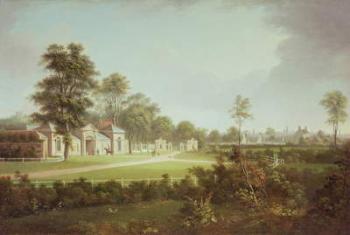 Annefield with Glasgow beyond, c.1800 (oil on canvas) | Obraz na stenu