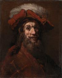 Sketch for The Knight with the Falcon, known as "The Crusader", 1659-1661 (oil on canvas) | Obraz na stenu