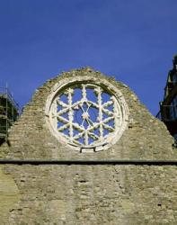 Rose window, early 14th century (photo) | Obraz na stenu