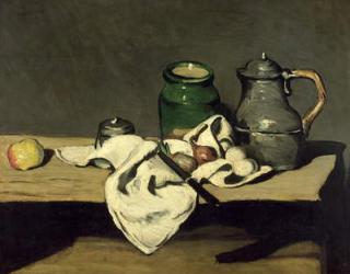 Still Life with a Kettle, c.1869 (oil on canvas) | Obraz na stenu