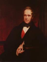 Portrait of Henry John Temple, 1844-45 (oil on canvas) | Obraz na stenu