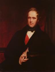 Portrait of Henry John Temple, 1844-45 (oil on canvas) | Obraz na stenu