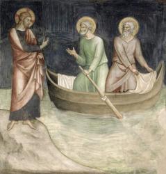 The Calling of St. Peter, from a series of Scenes of the New Testament (fresco) | Obraz na stenu