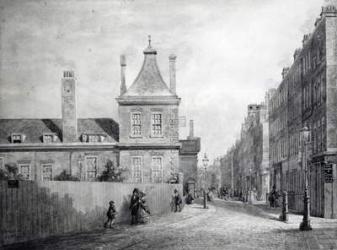 Montague House, Bloomsbury, London 1845-49 (w/c on paper) | Obraz na stenu