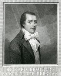 Richard Brothers (1757-1824) (engraving) | Obraz na stenu