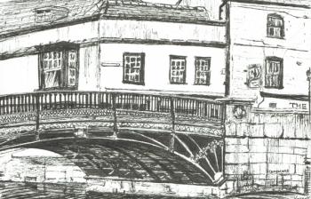 Cambridge, 2008, (Ink on paper) | Obraz na stenu