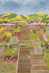 Allotments (w/c on paper) | Obraz na stenu
