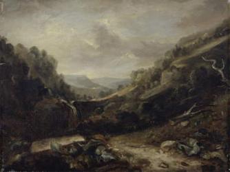 West Country Landscape (oil on canvas) | Obraz na stenu